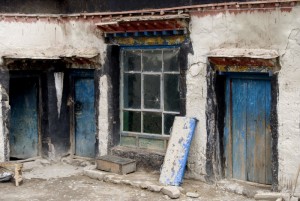 "Blue Doors", Tibet | Photography by Jenny SW Lee