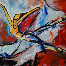 Dancer - 9x12" acrylic (Not Available)