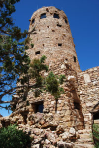 Desert View Watchtower in Grand Canyon South Rim, Arizona - photography by Jenny SW Lee