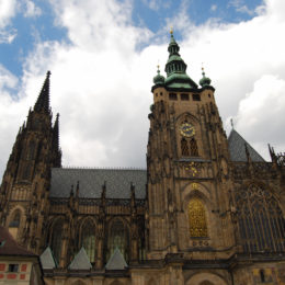 St. Vitus Cathedral. Gothic architecture.