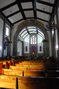 Church of Our Lady of Joy (Nossa Senhora da Alegria) in Furnas. Sao Miguel Azores Portugal - photography by Jenny SW Lee