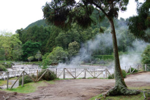 Hot springs at Furnas, Sao Miguel Azores Portugal - photography by Jenny SW Lee