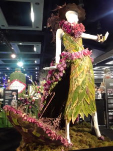 Northwest Flower and Garden Festival | Fleurs de Villes' floral art mannequins | Photography by Jenny SW Lee