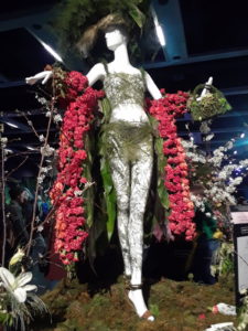 Northwest Flower and Garden Festival | Fleurs de Villes' floral art mannequins | Photography by Jenny SW Lee