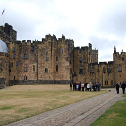 Alnwick Castle and Gardens - Harry Potter filming location