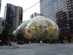 Amazon Spheres | residual smoke from forest fires | Sept 2020 | Photography by Jenny SW Lee