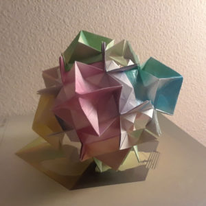 Gaia modular origami | Design by David Mitchell
