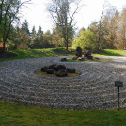 Stone garden and ripples