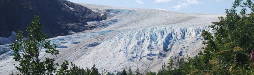 Exit Glacier, Kenai Fjords National Park. Harding Icefield Trail, Alaska | Photography by Jenny S.W. Lee